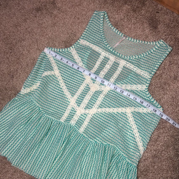 Free people bohemian peplum tank top - Picture 7 of 10